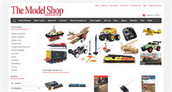 Desktop Screenshot of modelshop-northants.co.uk